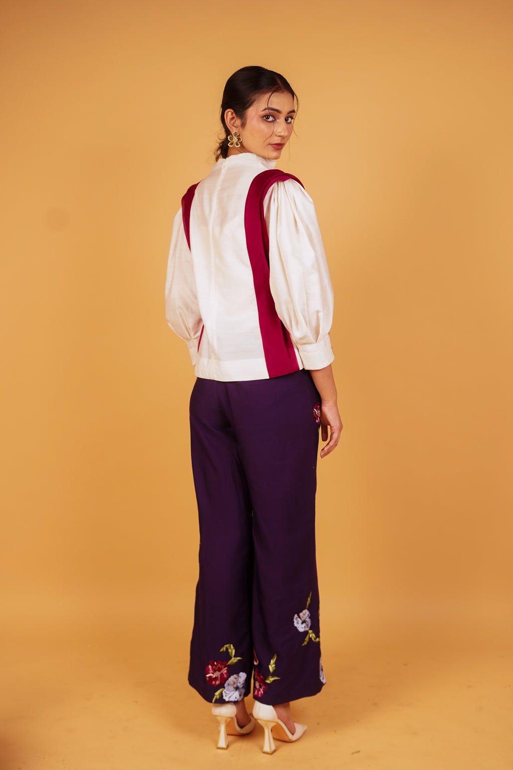 Poppy & Pleat Blouse