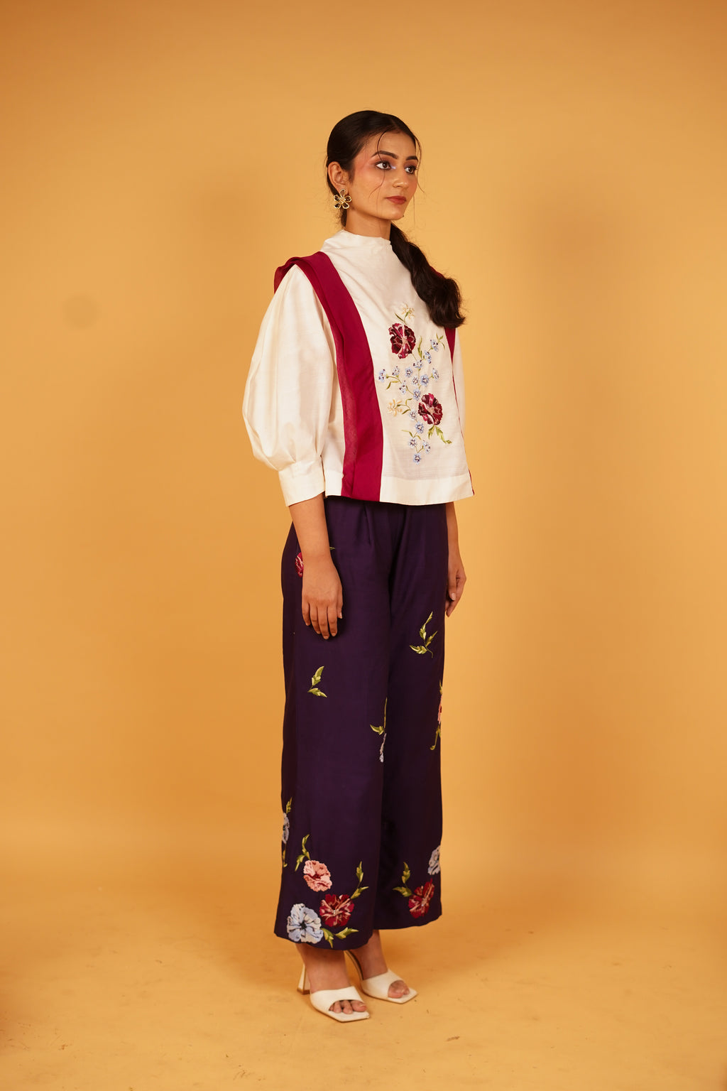 Poppy & Pleat Blouse