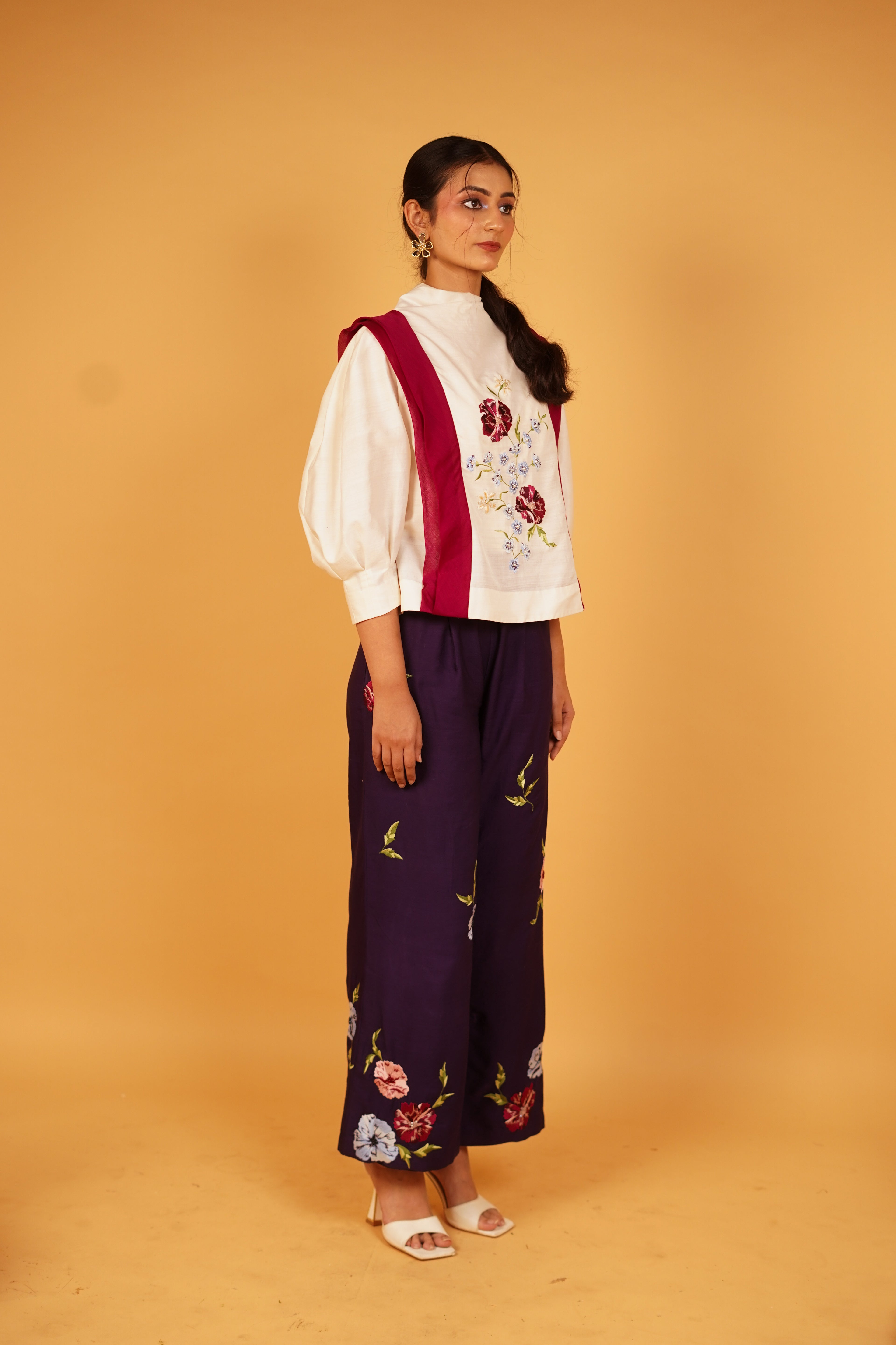 Poppy & Pleat Blouse