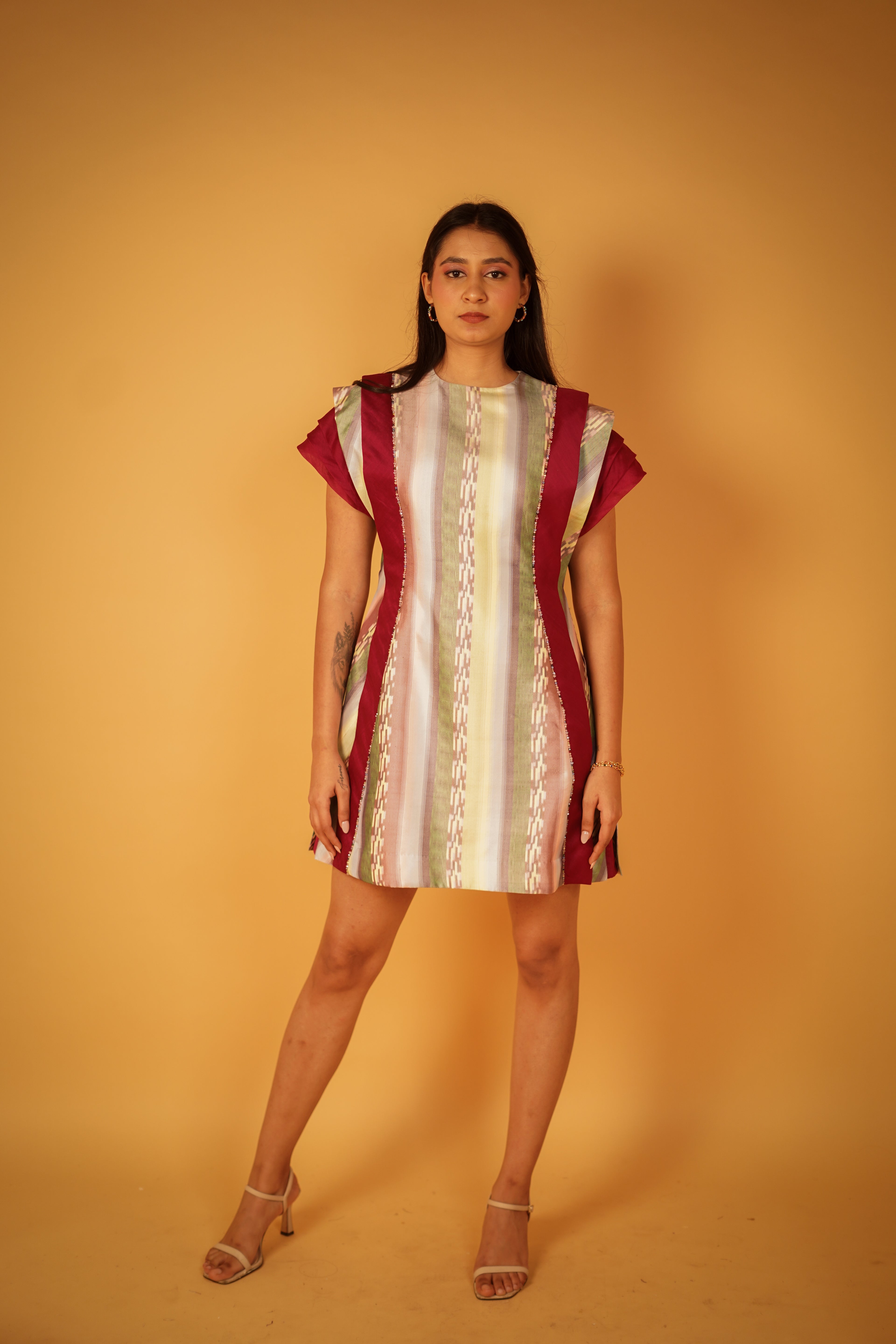 Country Pleated Dress