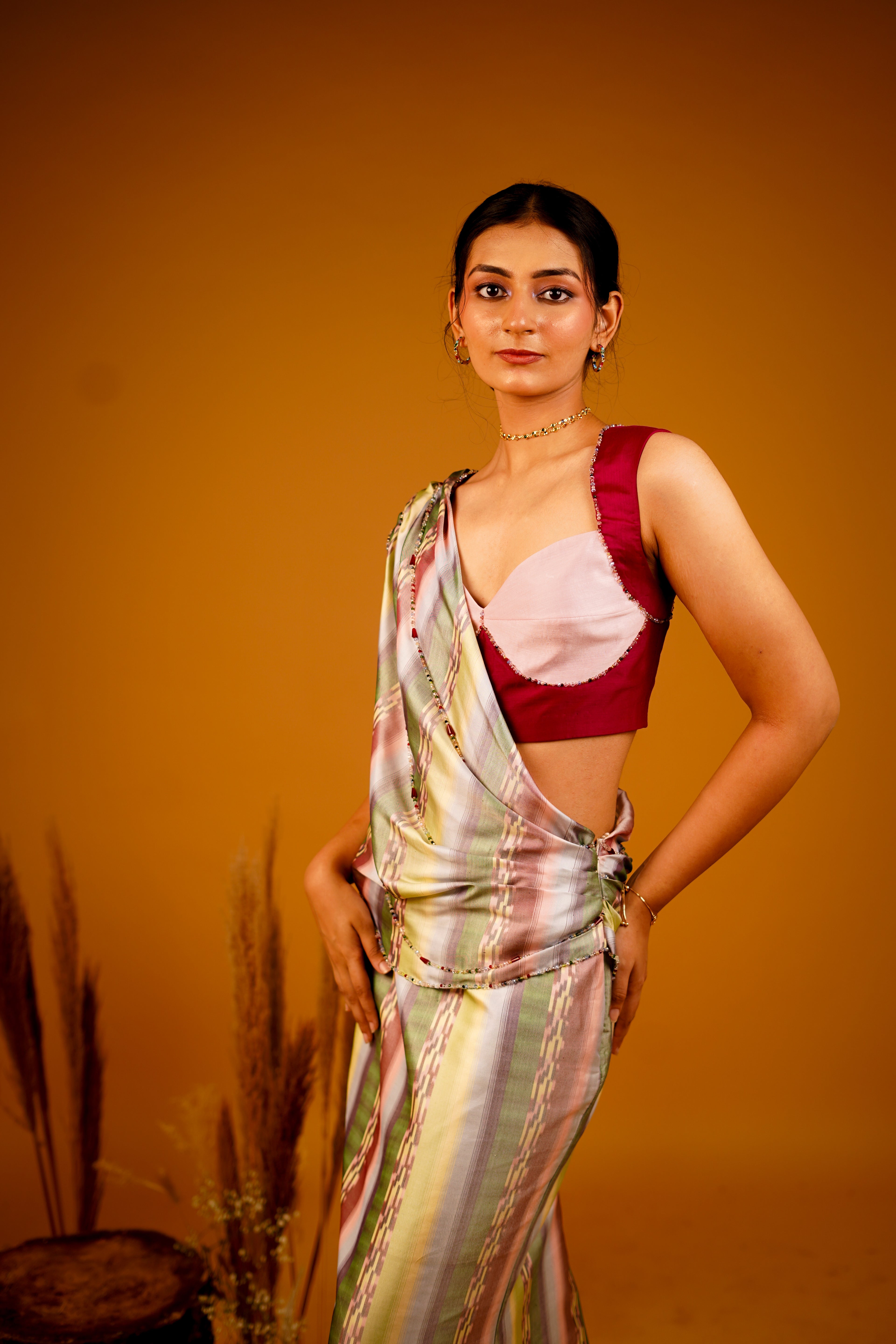 Crimson Sweetheart Blouse