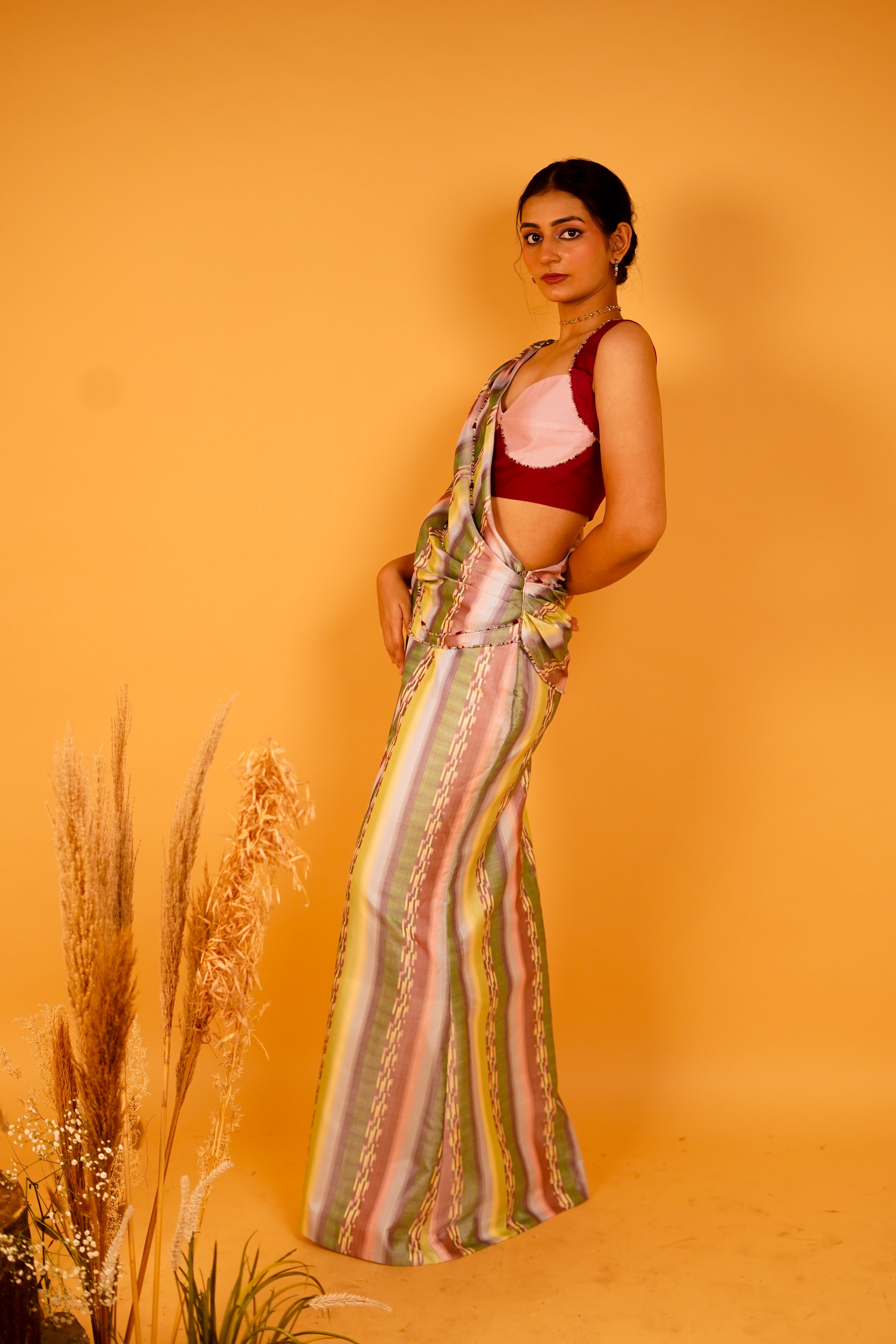 Crimson Sweetheart Blouse