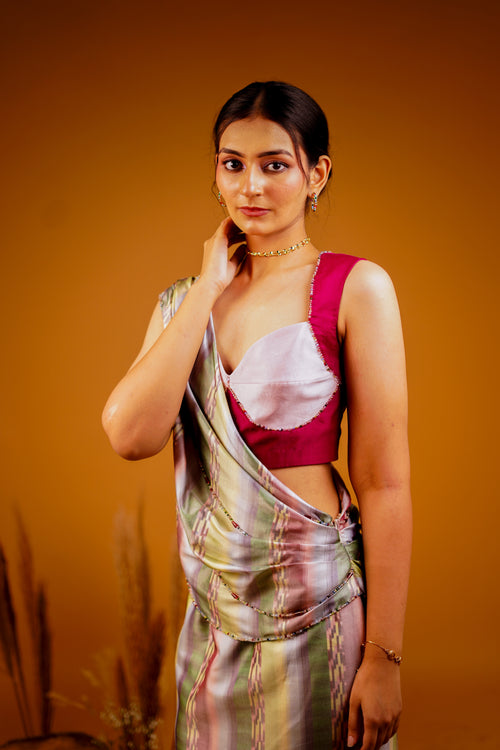 Crimson Sweetheart Blouse