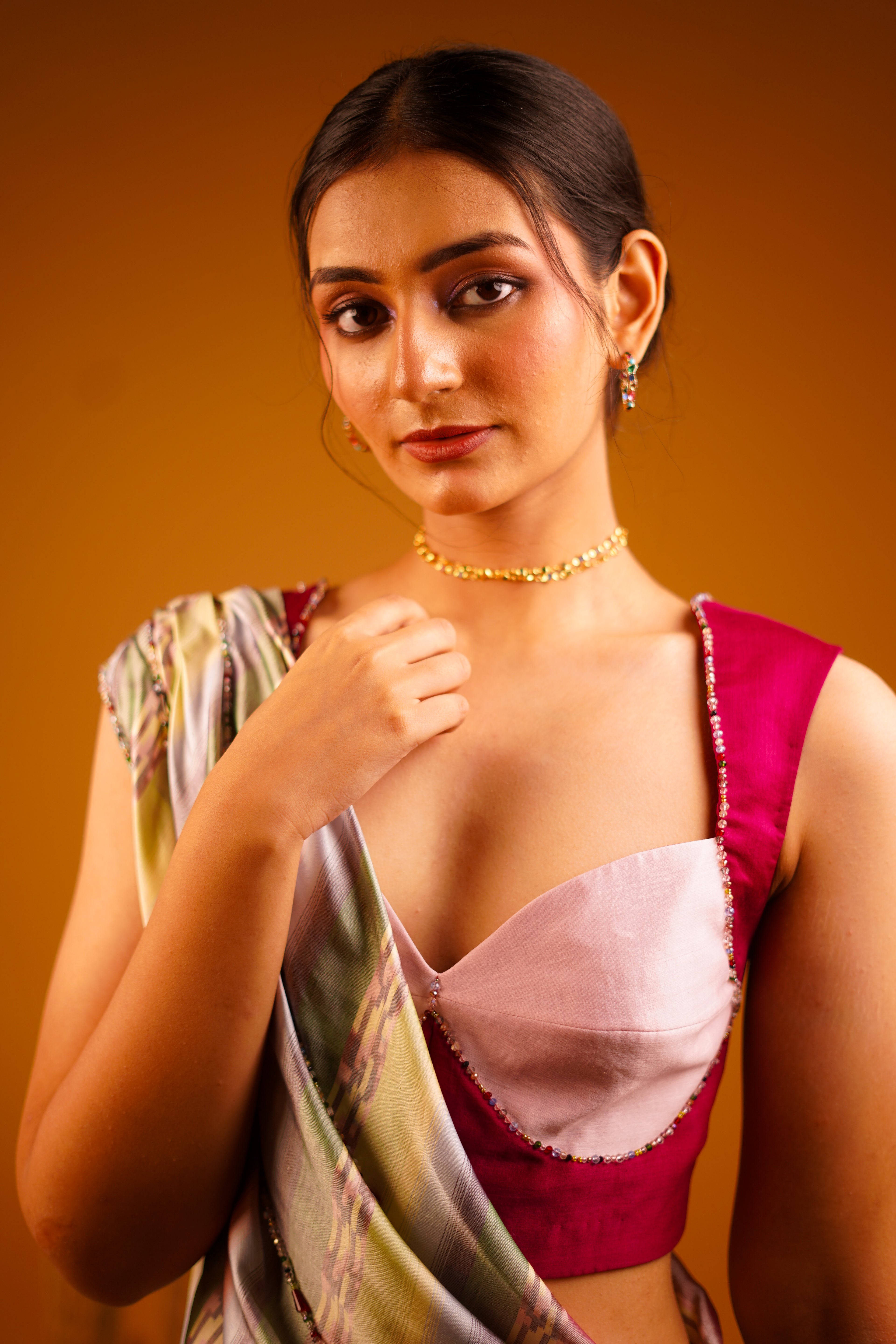 Crimson Sweetheart Blouse