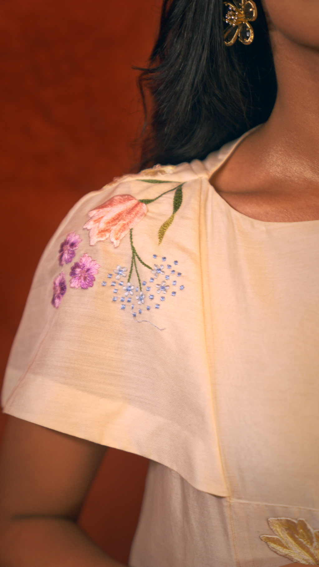 Flora Frame Mini Dress