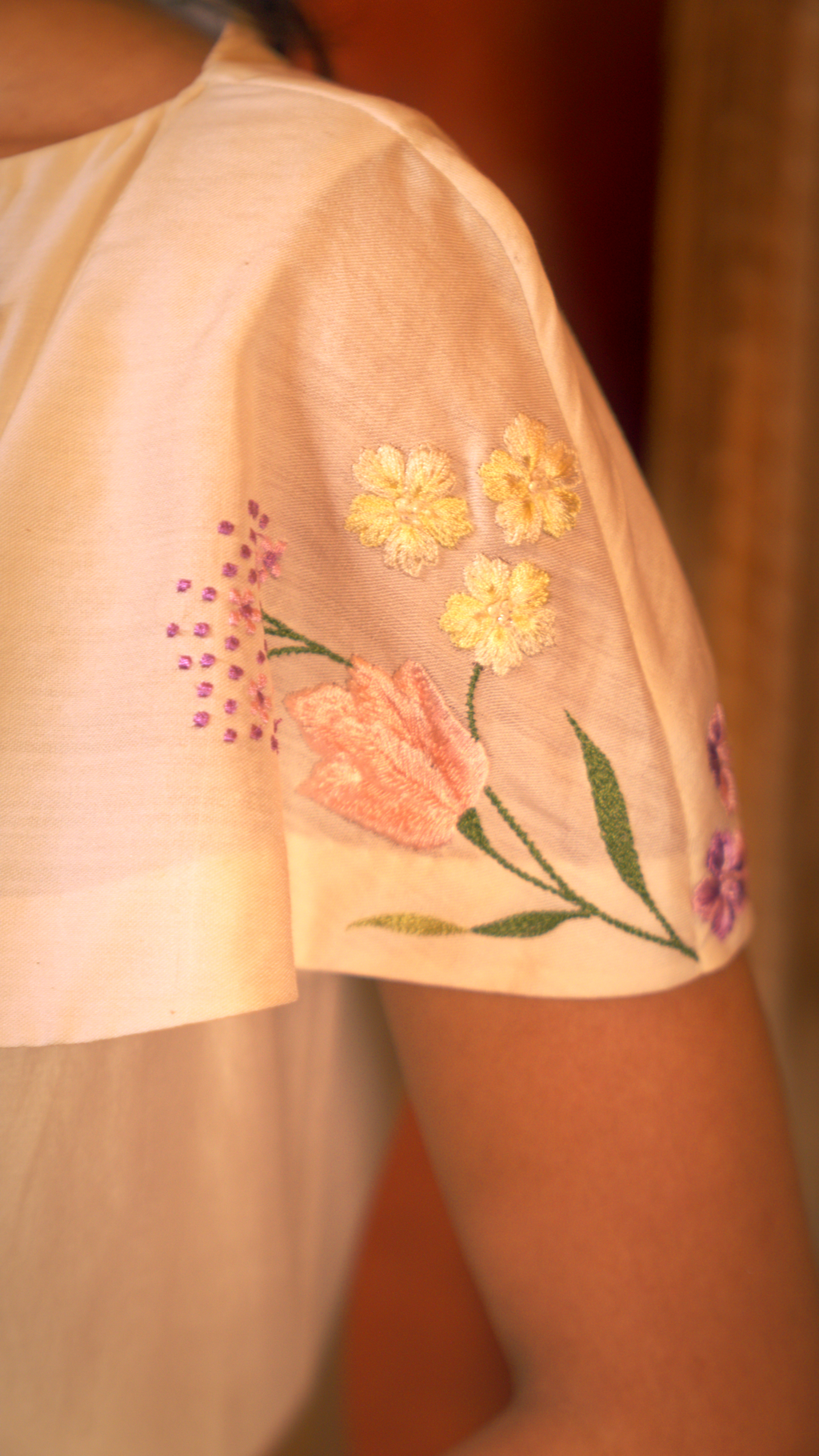 Flora Frame Mini Dress