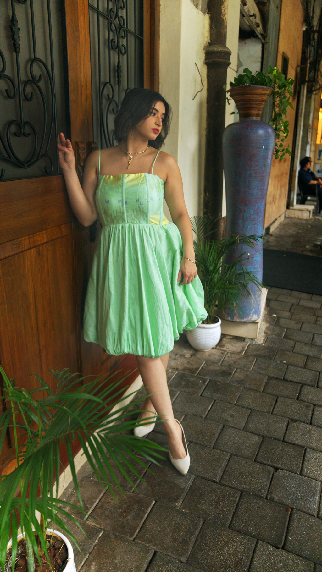 Pasture Balloon Dress