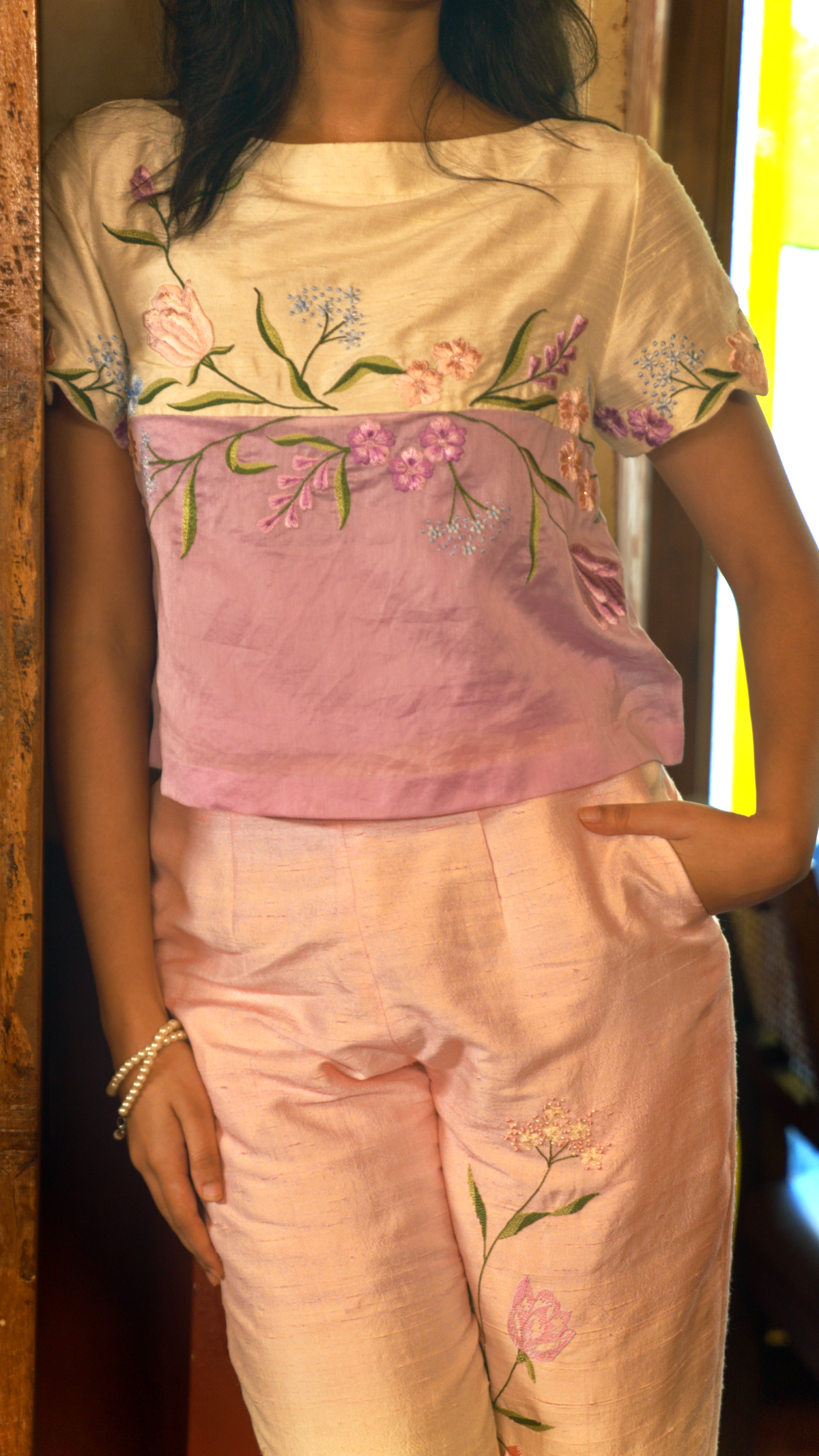 Petal Play Crop Top